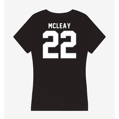 Northwest Missouri State - NCAA Football : Zac McLeay - Women's V-Neck T-Shirt-1