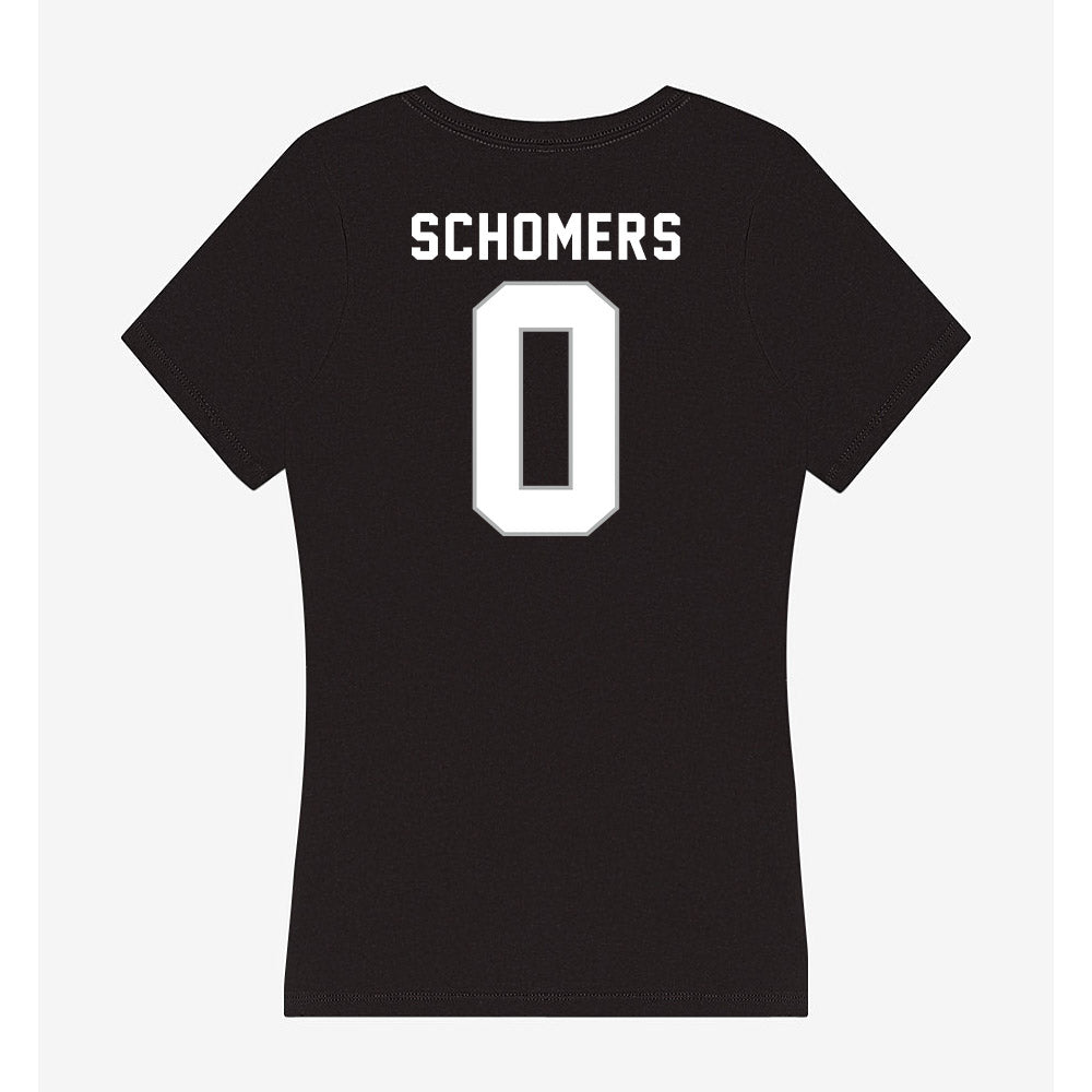 Northwest Missouri State - NCAA Men's Basketball : Spencer Schomers - Women's V-Neck T-Shirt-1