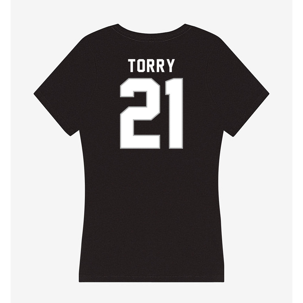 Northwest Missouri State - NCAA Football : Quincy Torry - Women's V-Neck T-Shirt-1