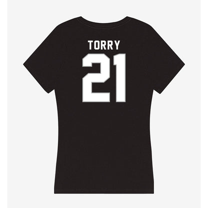 Northwest Missouri State - NCAA Football : Quincy Torry - Women's V-Neck T-Shirt-1