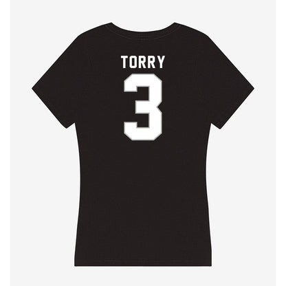 Northwest Missouri State - NCAA Football : Jackson Torry - Women's V-Neck T-Shirt-1