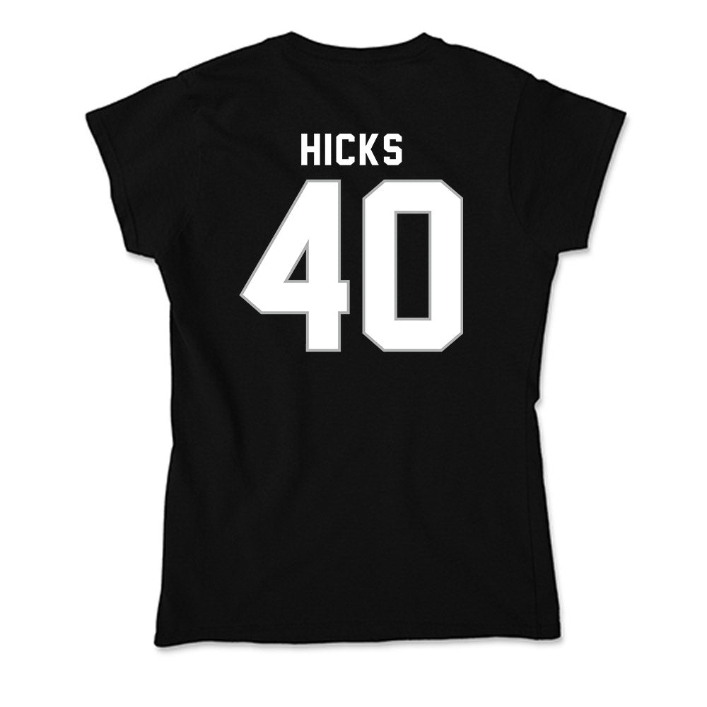 Northwest Missouri State - NCAA Football : Jaxon Hicks - Soft Style Women’s T-Shirt-1