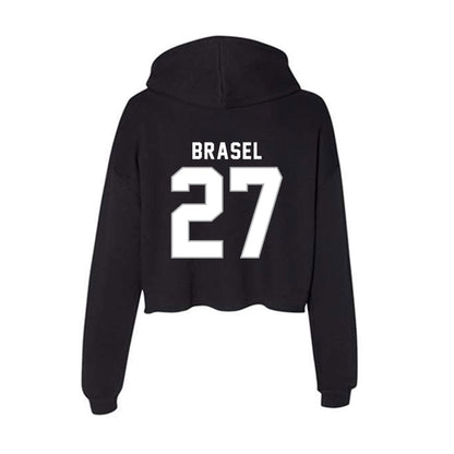 Northwest Missouri State - NCAA Baseball : Logan Brasel - Women's Crop Fleece Hoodie-1
