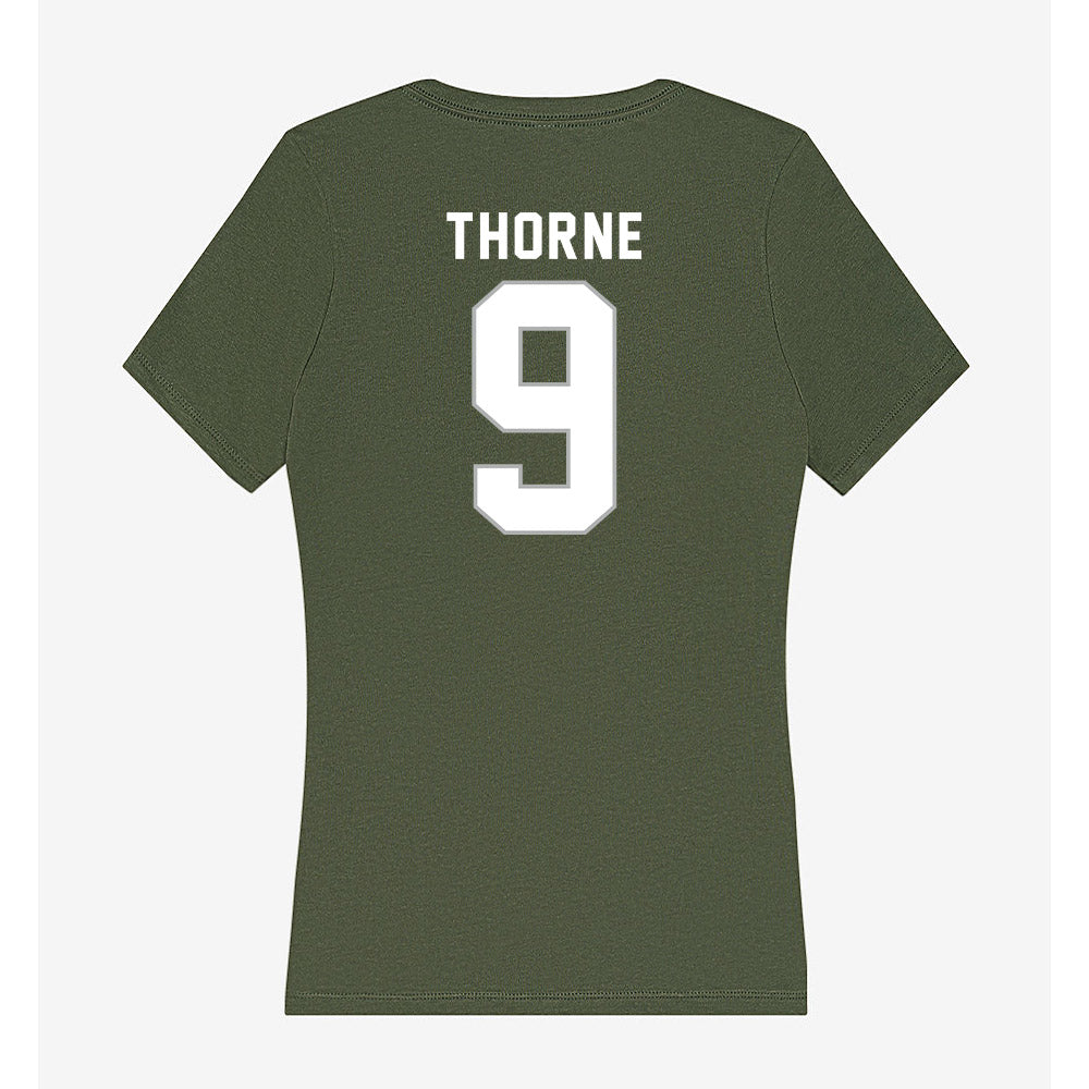 Northwest Missouri State - NCAA Women's Volleyball : Grace Thorne - Women's V-Neck T-Shirt-1