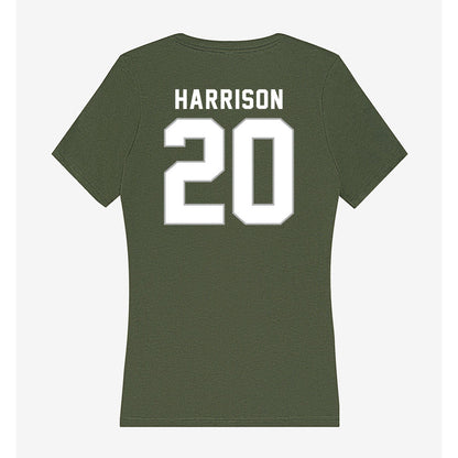 Northwest Missouri State - NCAA Football : Mike Harrison - Women's V-Neck T-Shirt-1