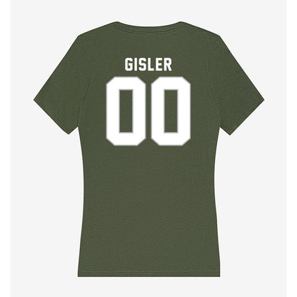 Northwest Missouri State - NCAA Football : Adam Gisler - Women's V-Neck T-Shirt-1