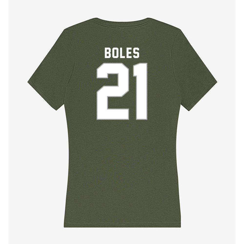 Northwest Missouri State - NCAA Football : Christian Boles - Women's V-Neck T-Shirt-1