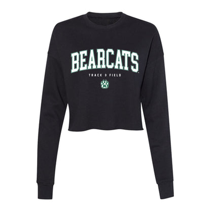 Northwest Missouri State - NCAA Men's Track & Field : Bentley St. John - Women's Cropped Crew Fleece-0