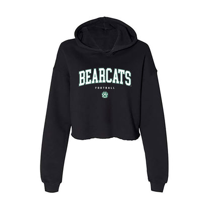 Northwest Missouri State - NCAA Football : Ethan Eilers - Women's Crop Fleece Hoodie-0