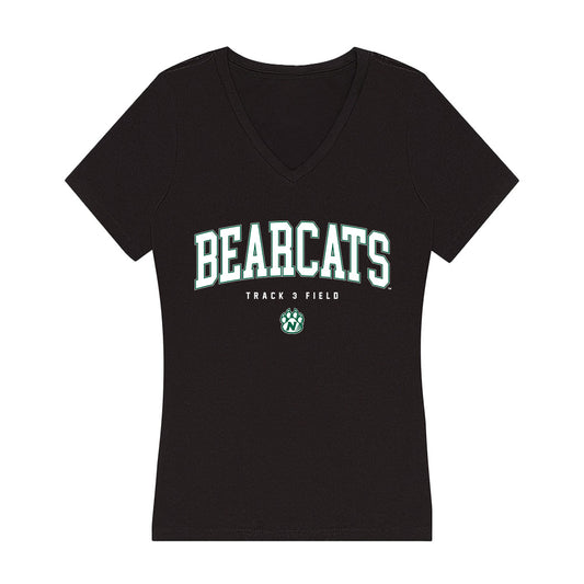 Northwest Missouri State - NCAA Women's Track & Field : Amelia Wempen - Women's V-Neck T-Shirt-0
