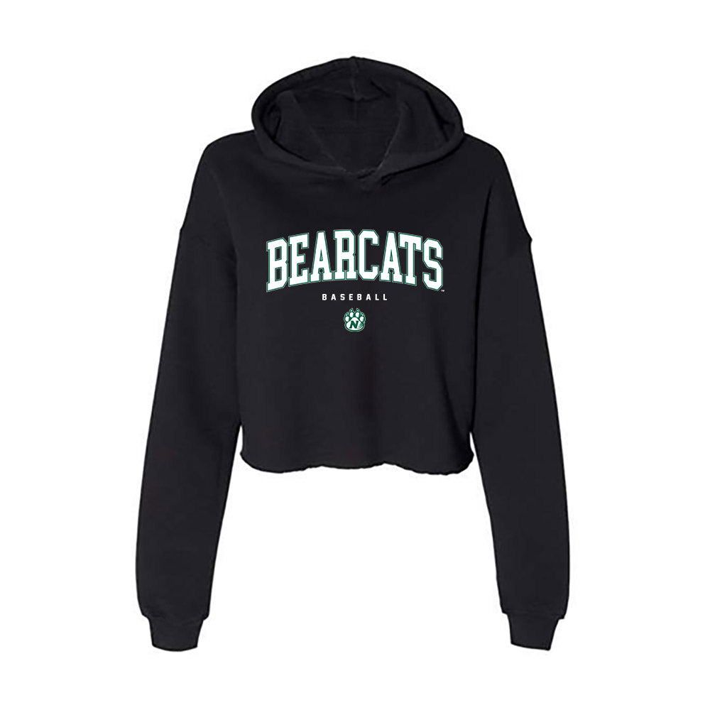 Northwest Missouri State - NCAA Baseball : Logan Brasel - Women's Crop Fleece Hoodie-0