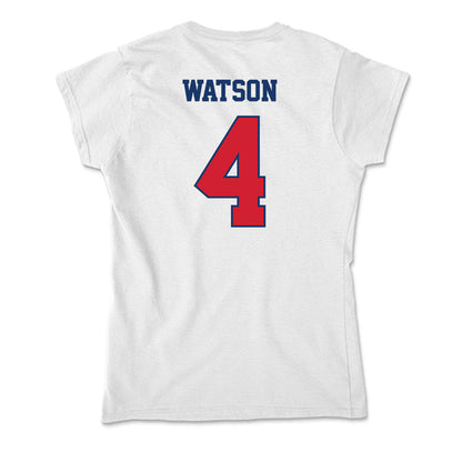 Francis Marion - NCAA Softball : Reese Watson - Soft Style Women’s T-Shirt-1