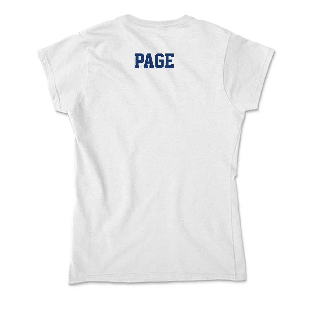 Francis Marion - NCAA Women's Track & Field : Amira Page - Soft Style Women’s T-Shirt-1