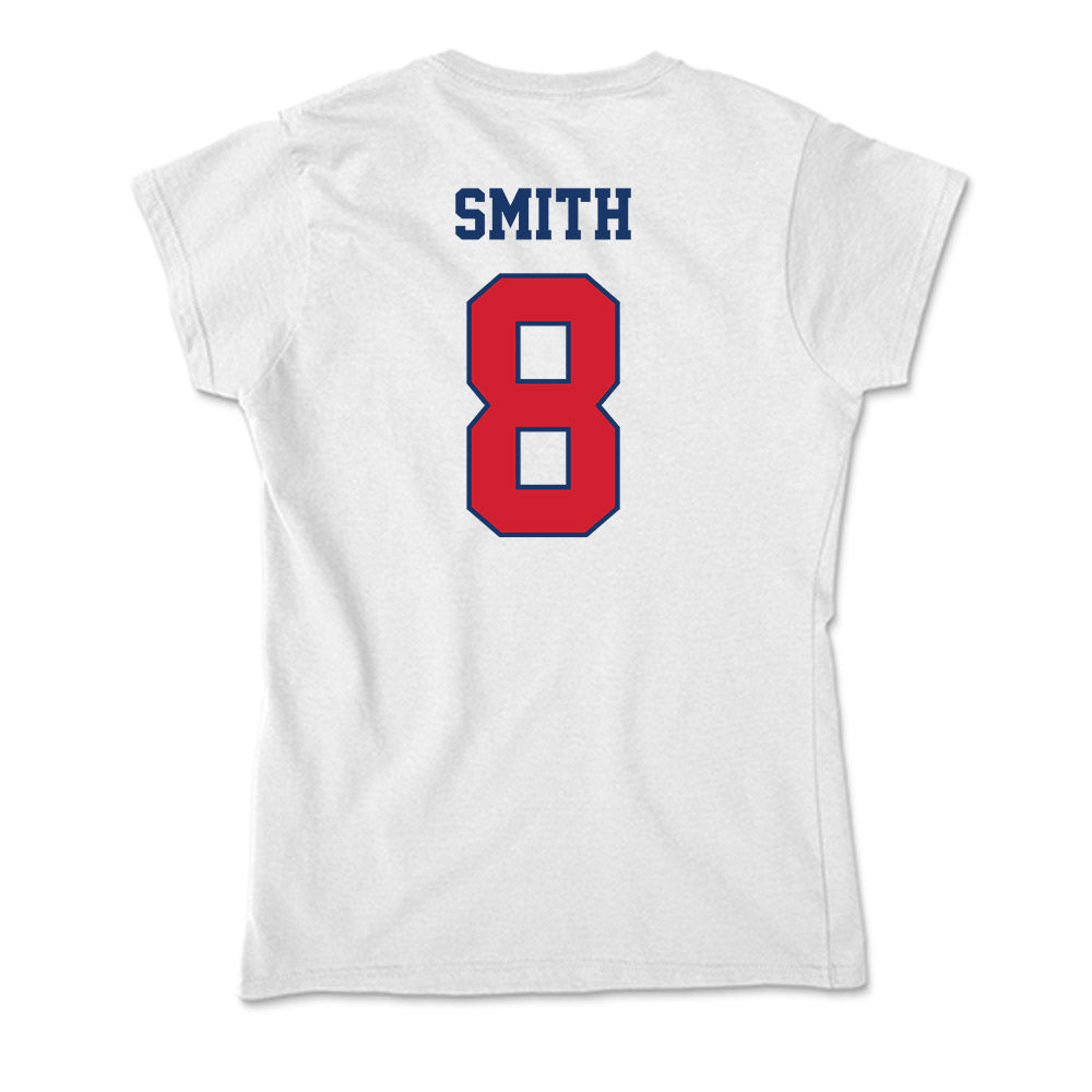 Francis Marion - NCAA Acrobatics & Tumbling : Desiree Smith - Soft Style Women’s T-Shirt-1