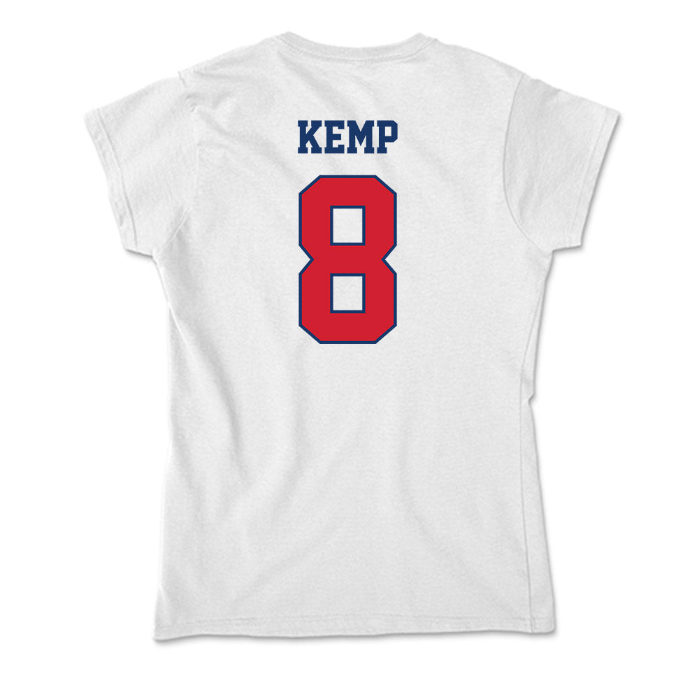 Francis Marion - NCAA Women's Volleyball : Katie Kemp - Soft Style Women’s T-Shirt-1