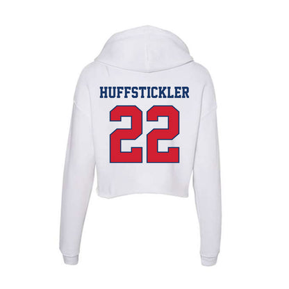 Francis Marion - NCAA Baseball : Mason Huffstickler - Women's Crop Fleece Hoodie-1