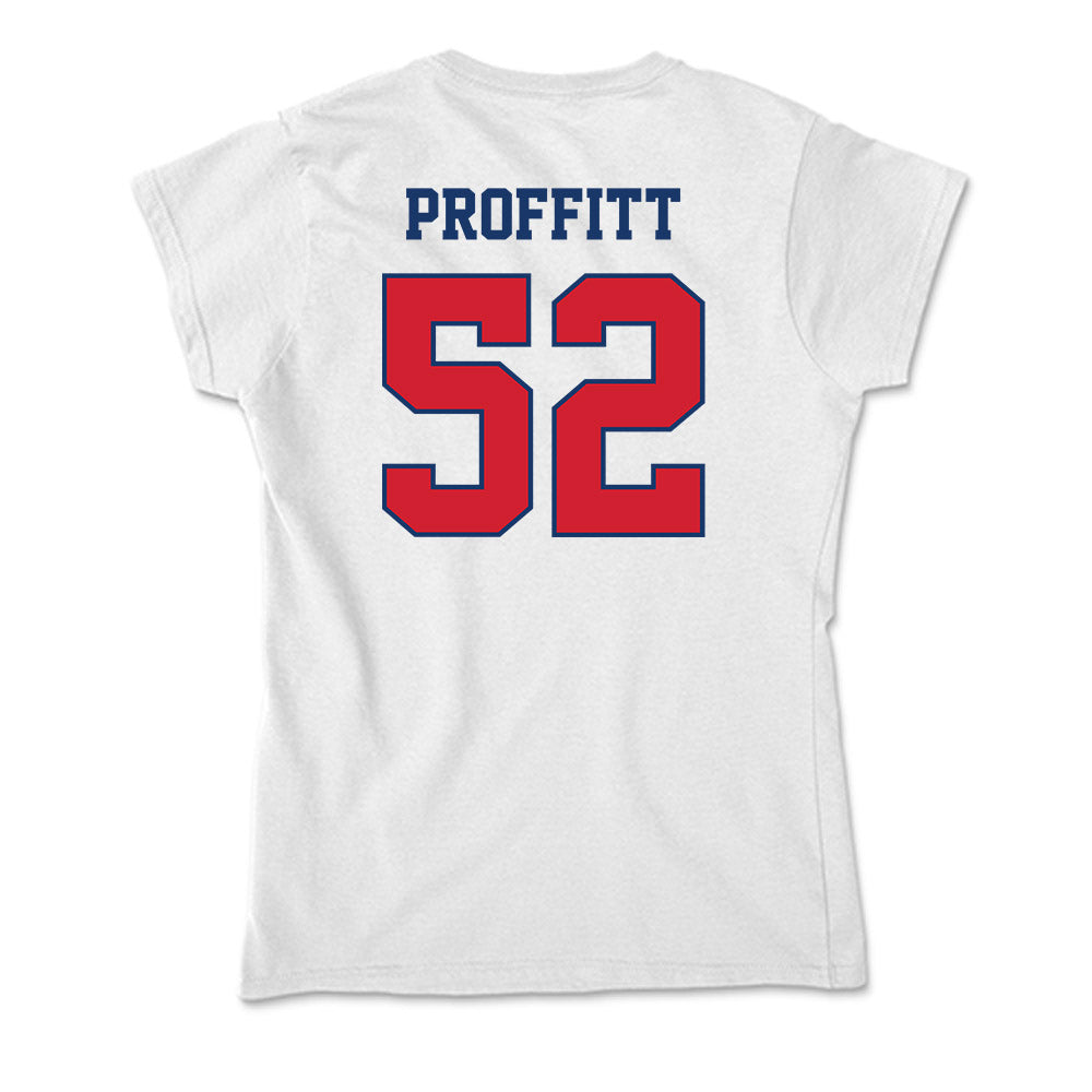Francis Marion - NCAA Baseball : Myles Proffitt - Soft Style Women’s T-Shirt-1