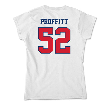 Francis Marion - NCAA Baseball : Myles Proffitt - Soft Style Women’s T-Shirt-1