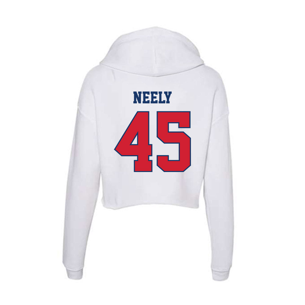 Francis Marion - NCAA Baseball : Tristan Neely - Women's Crop Fleece Hoodie-1