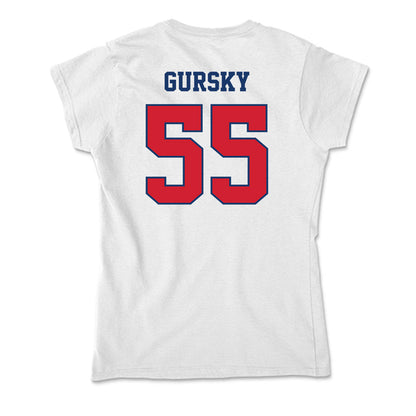Francis Marion - NCAA Baseball : Cole Gursky - Soft Style Women’s T-Shirt-1