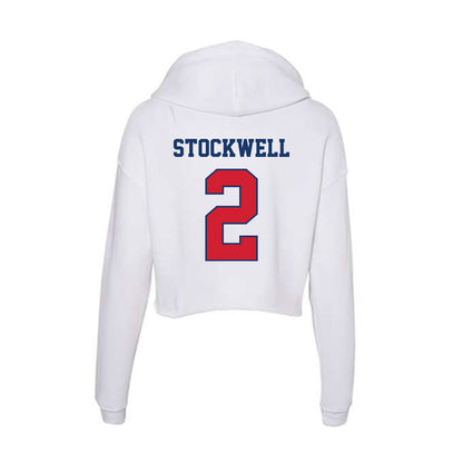 Francis Marion - NCAA Women's Volleyball : Mckayla Stockwell - Women's Crop Fleece Hoodie-1