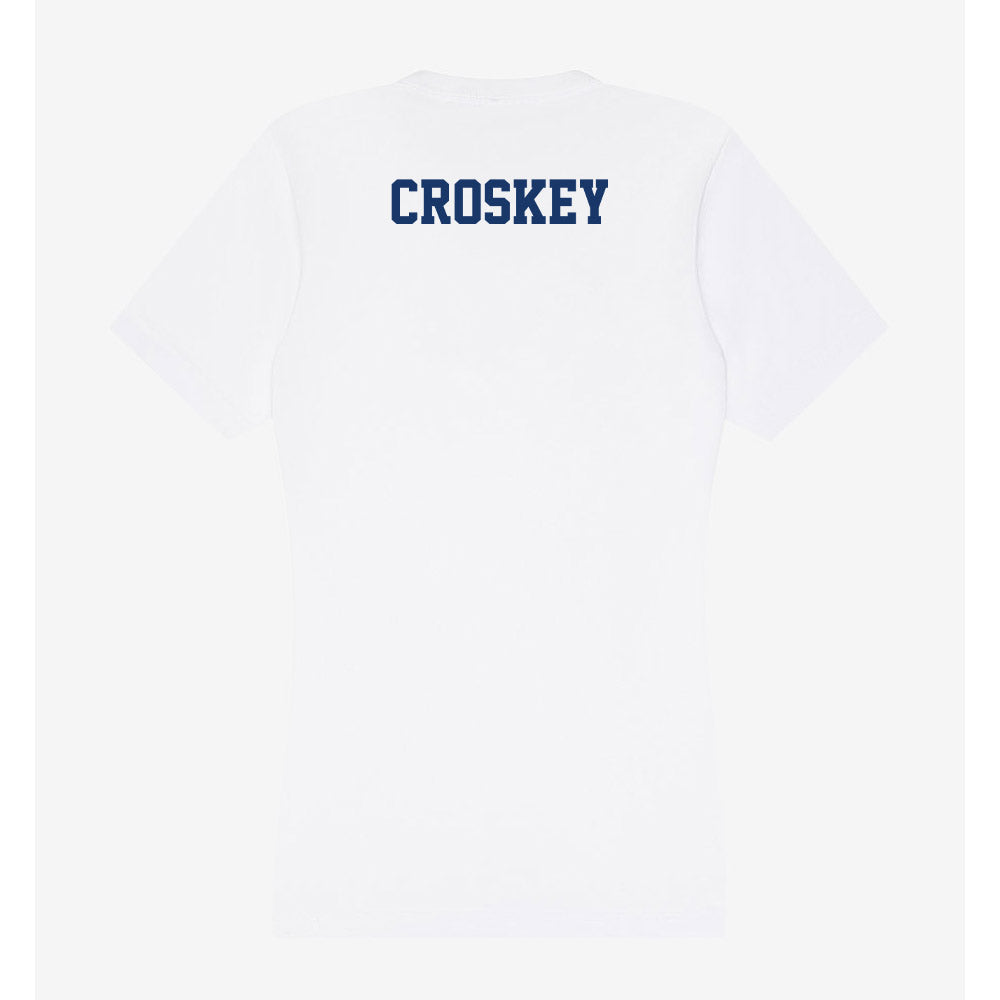 Francis Marion - NCAA Women's Basketball : Kiara Croskey - Women's V-Neck T-Shirt-1