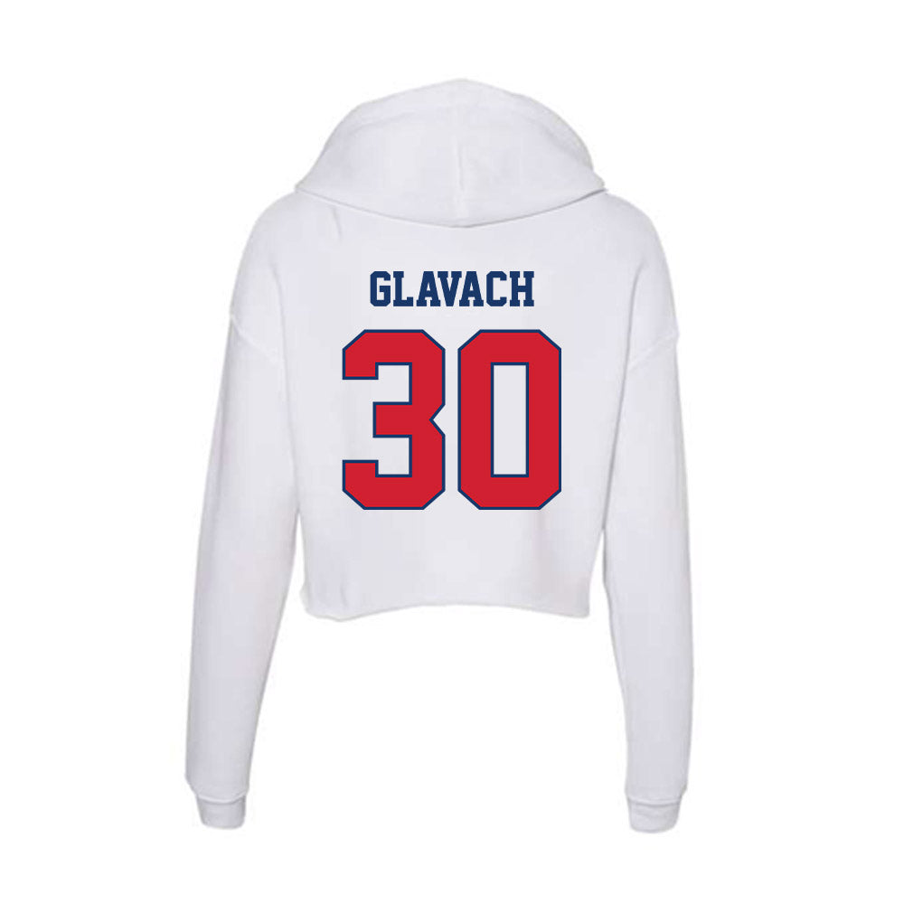 Francis Marion - NCAA Acrobatics & Tumbling : Kara Glavach - Women's Crop Fleece Hoodie-1