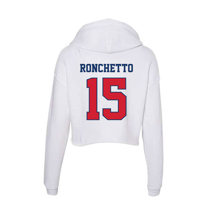 Francis Marion - NCAA Women's Volleyball : Myla Ronchetto - Women's Crop Fleece Hoodie-1