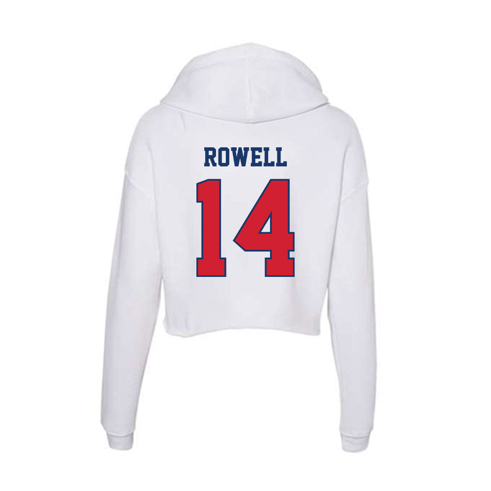 Francis Marion - NCAA Acrobatics & Tumbling : Kaylee Rowell - Women's Crop Fleece Hoodie-1