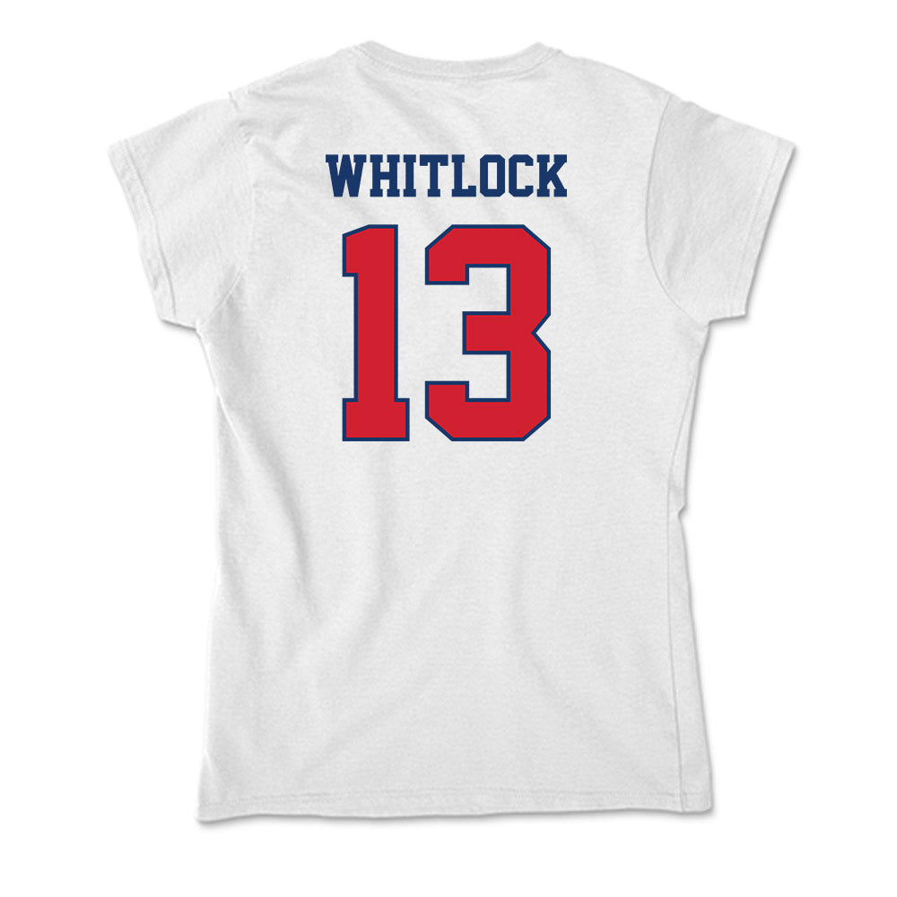 Francis Marion - NCAA Acrobatics & Tumbling : Hallie Whitlock - Soft Style Women’s T-Shirt-1