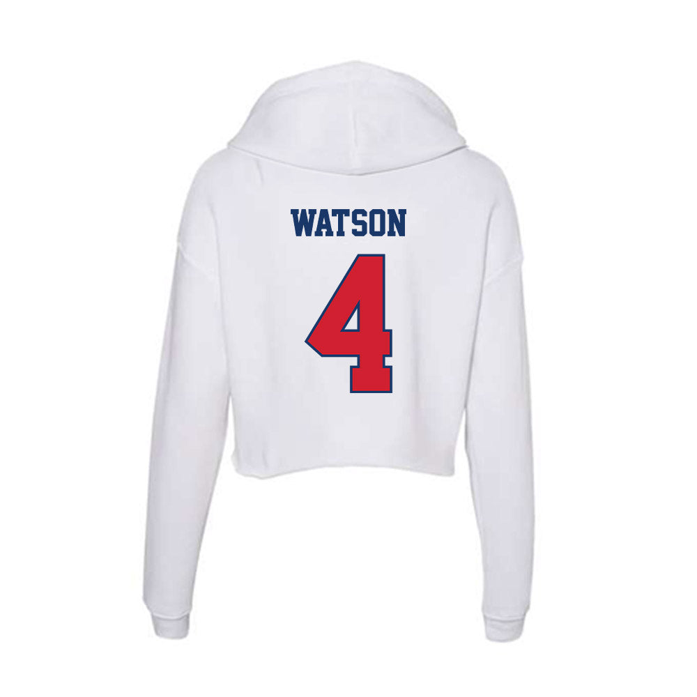Francis Marion - NCAA Softball : Reese Watson - Women's Crop Fleece Hoodie-1