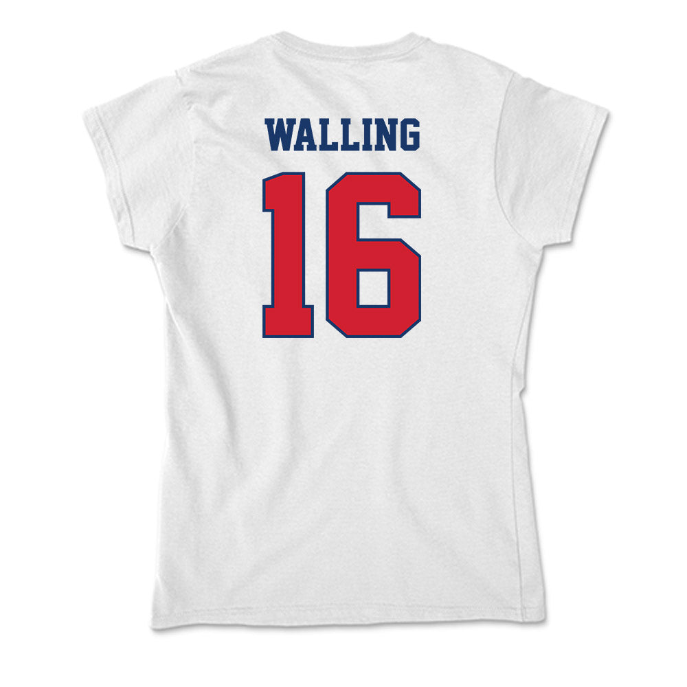 Francis Marion - NCAA Softball : Jenna Walling - Soft Style Women’s T-Shirt-1