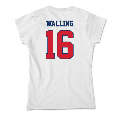 Francis Marion - NCAA Softball : Jenna Walling - Soft Style Women’s T-Shirt-1