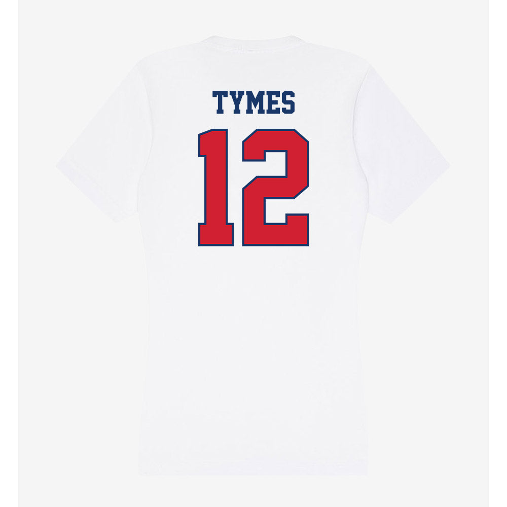 Francis Marion - NCAA Acrobatics & Tumbling : Bethany Tymes - Women's V-Neck T-Shirt-1