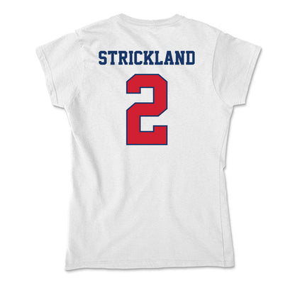 Francis Marion - NCAA Softball : Paige Strickland - Soft Style Women’s T-Shirt-1