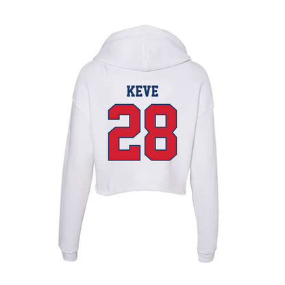 Francis Marion - NCAA Acrobatics & Tumbling : Destiny Keve - Women's Crop Fleece Hoodie-1