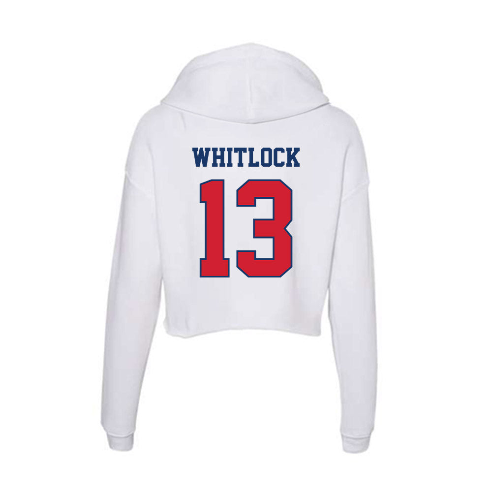 Francis Marion - NCAA Acrobatics & Tumbling : Hallie Whitlock - Women's Crop Fleece Hoodie-1