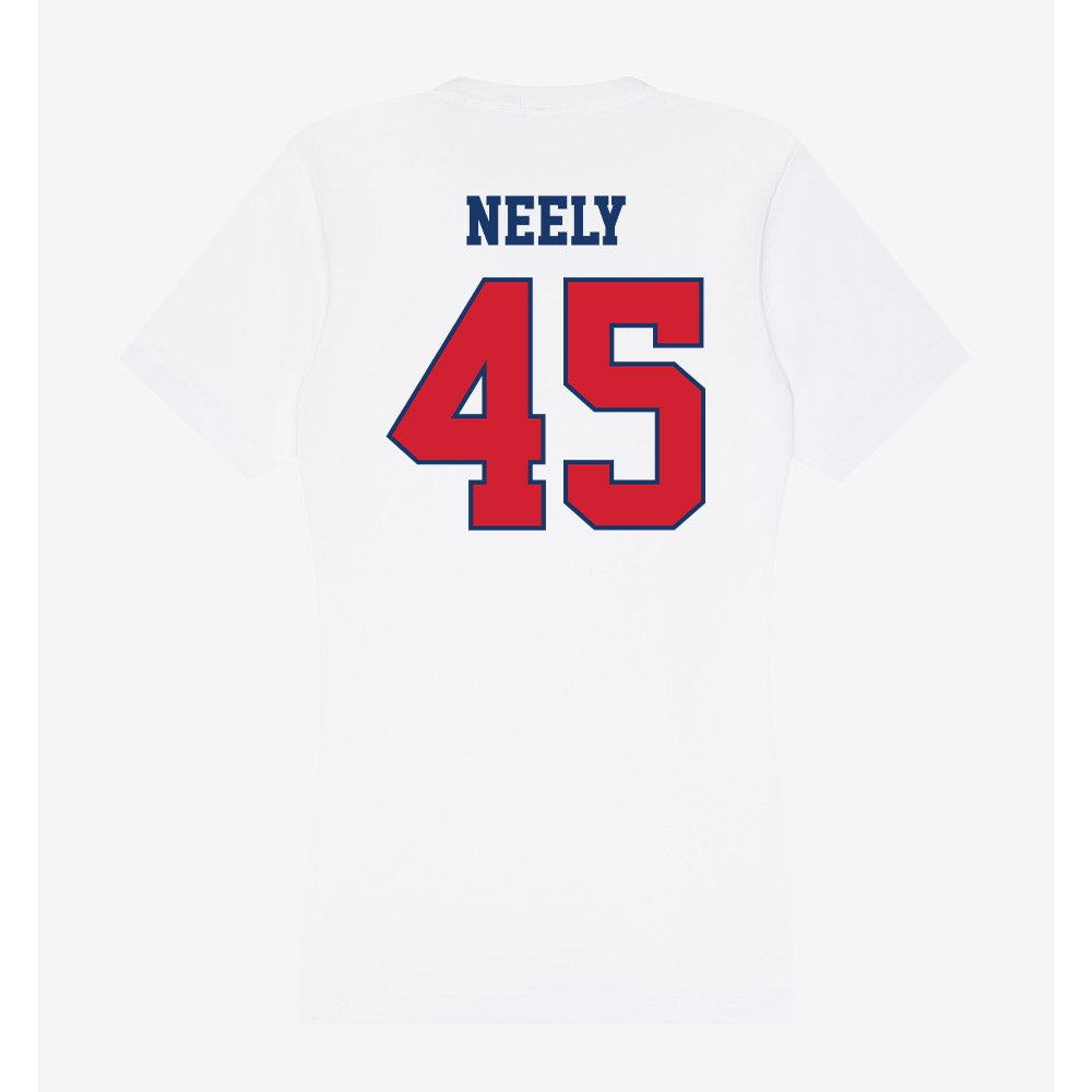 Francis Marion - NCAA Baseball : Tristan Neely - Women's V-Neck T-Shirt-1