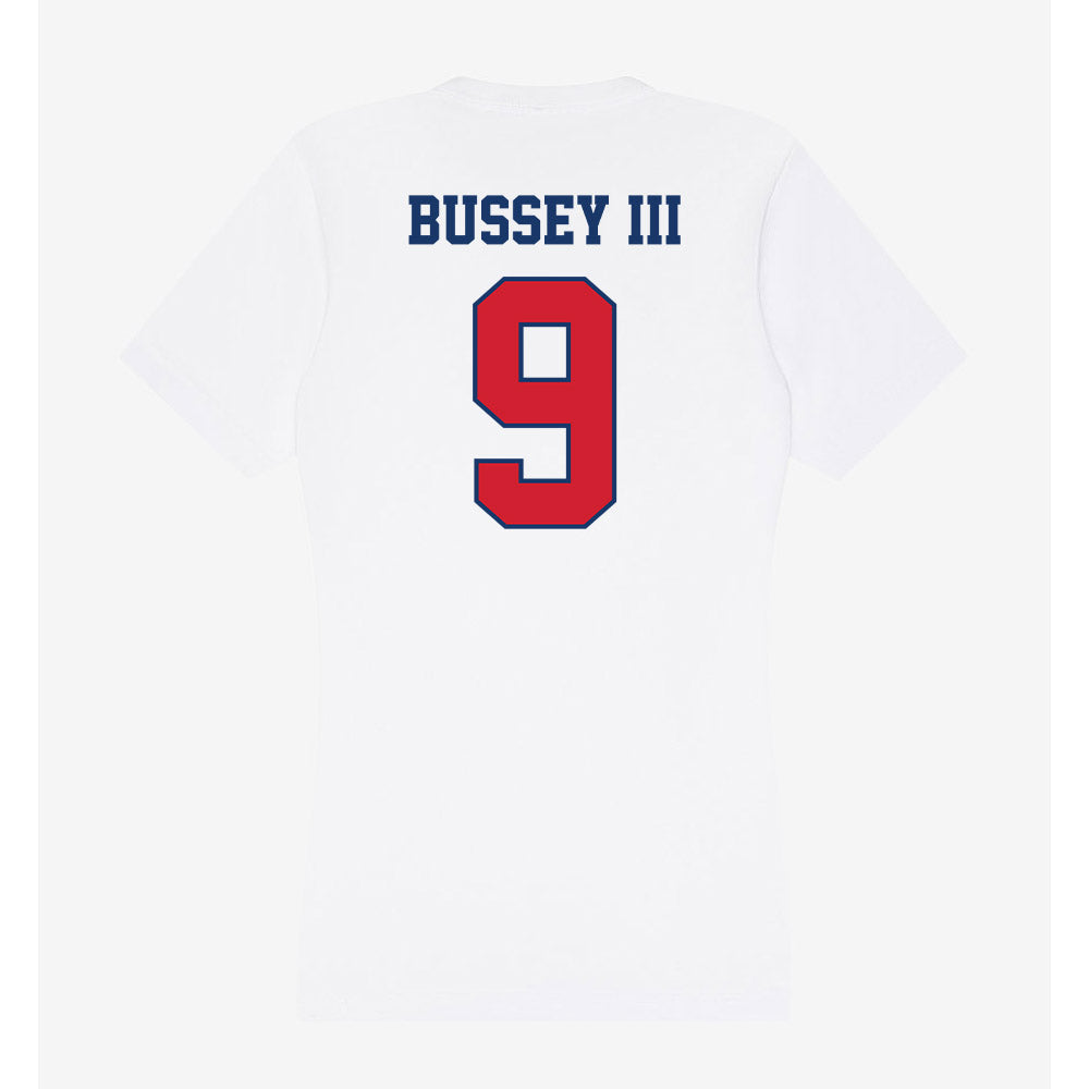 Francis Marion - NCAA Baseball : Charlie Bussey III - Women's V-Neck T-Shirt-1