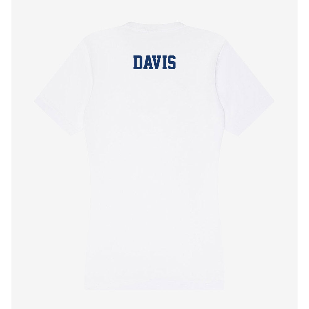 Francis Marion - NCAA Men's Track & Field : Jordan Davis - Women's V-Neck T-Shirt-1