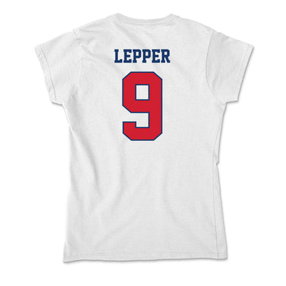 Francis Marion - NCAA Women's Soccer : Cora Lepper - Soft Style Women’s T-Shirt-1