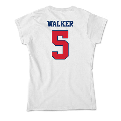 Francis Marion - NCAA Women's Basketball : Angel Walker - Soft Style Women’s T-Shirt-1