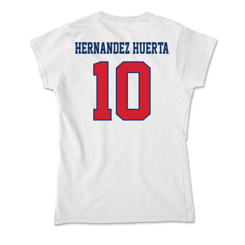 Francis Marion - NCAA Women's Tennis : Fatima Scarlet Hernandez Huerta - Soft Style Women’s T-Shirt-1