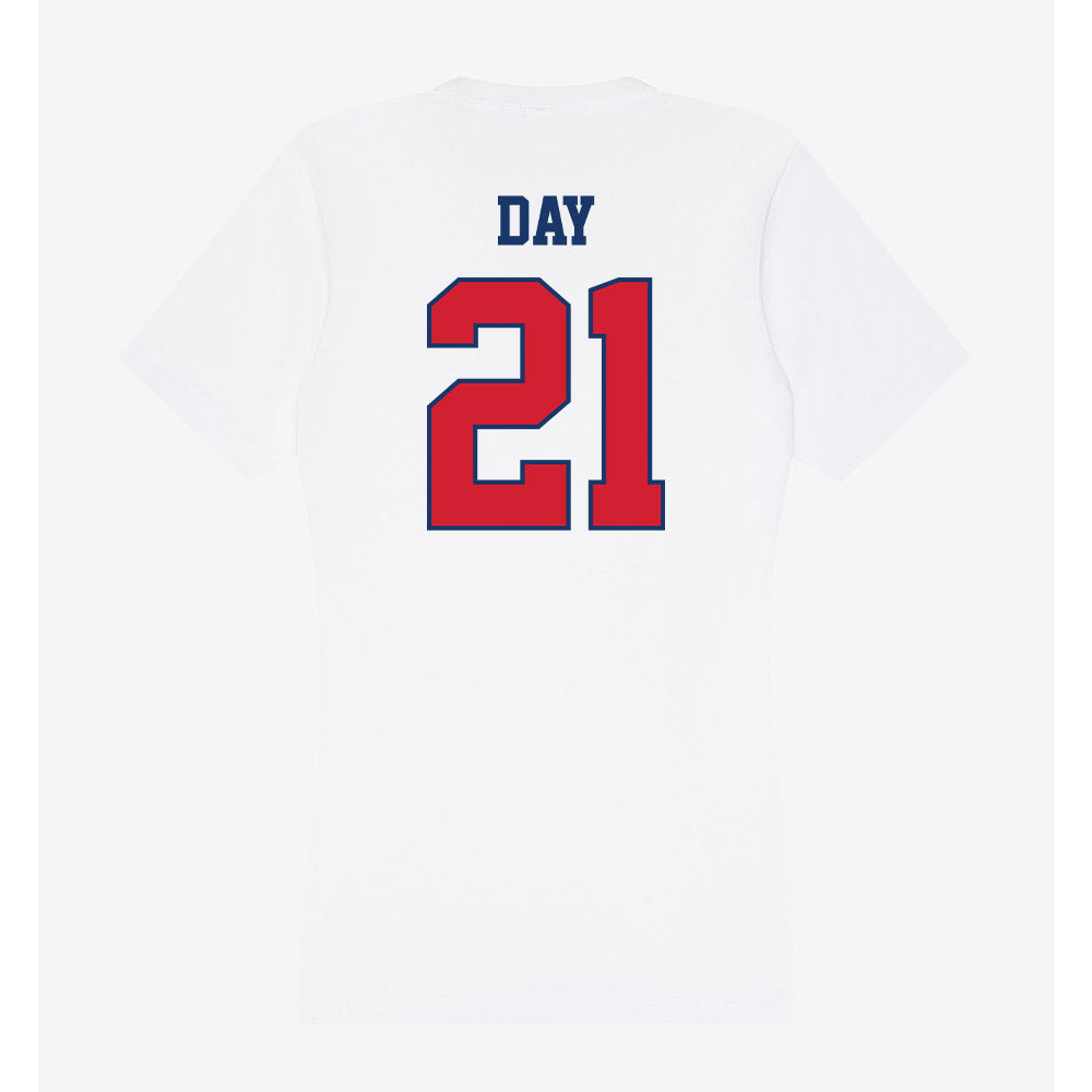 Francis Marion - NCAA Softball : Kelsey Day - Women's V-Neck T-Shirt-1