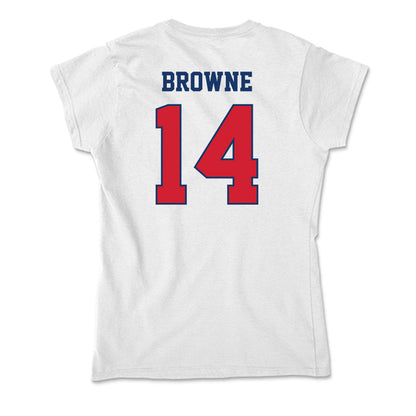 Francis Marion - NCAA Softball : Neilah Browne - Soft Style Women’s T-Shirt-1
