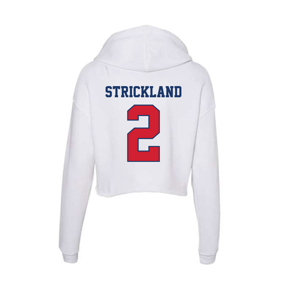 Francis Marion - NCAA Softball : Paige Strickland - Women's Crop Fleece Hoodie-1