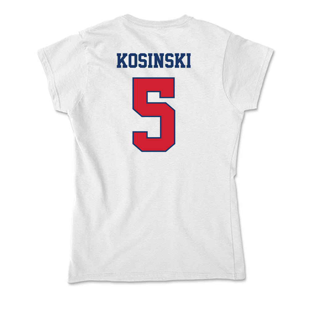 Francis Marion - NCAA Softball : Laini Kosinski - Soft Style Women’s T-Shirt-1