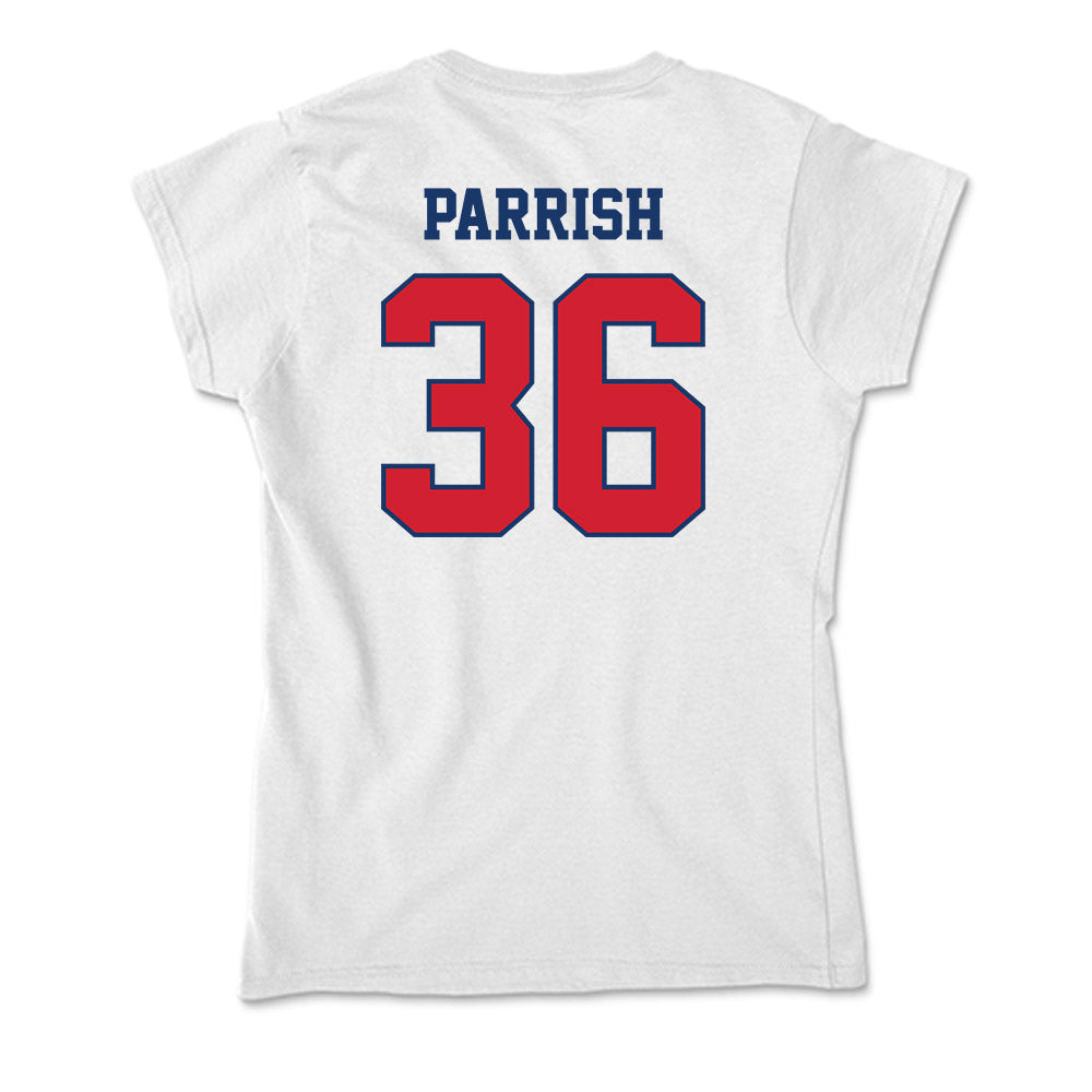 Francis Marion - NCAA Acrobatics & Tumbling : Daijah Parrish - Soft Style Women’s T-Shirt-1