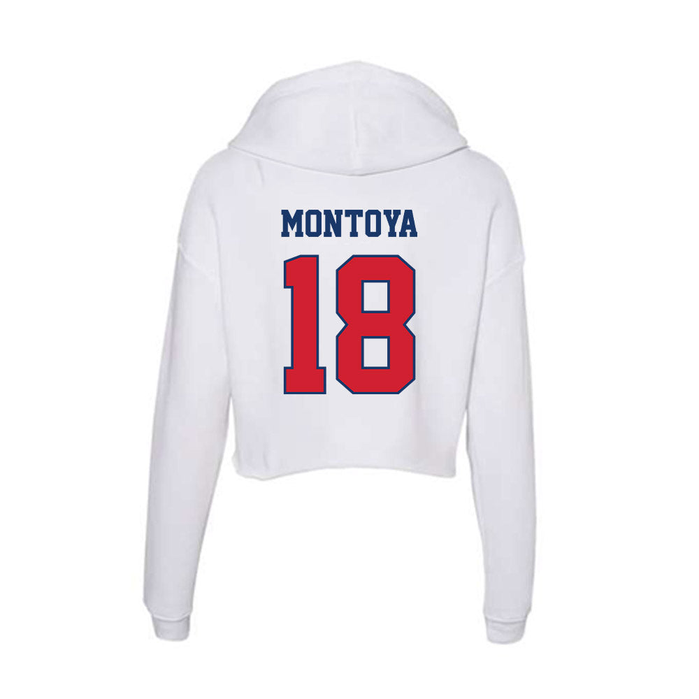 Francis Marion - NCAA Men's Soccer : Emerson Montoya - Women's Crop Fleece Hoodie-1