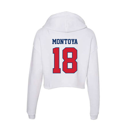 Francis Marion - NCAA Men's Soccer : Emerson Montoya - Women's Crop Fleece Hoodie-1